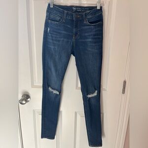 Gap Blue Jean Sculpted Leggings Size 2